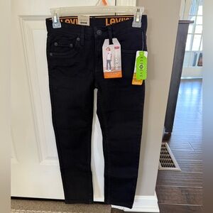 ✨NWT✨ Boy’s Levi's Classic Black Denim Skinny Pants